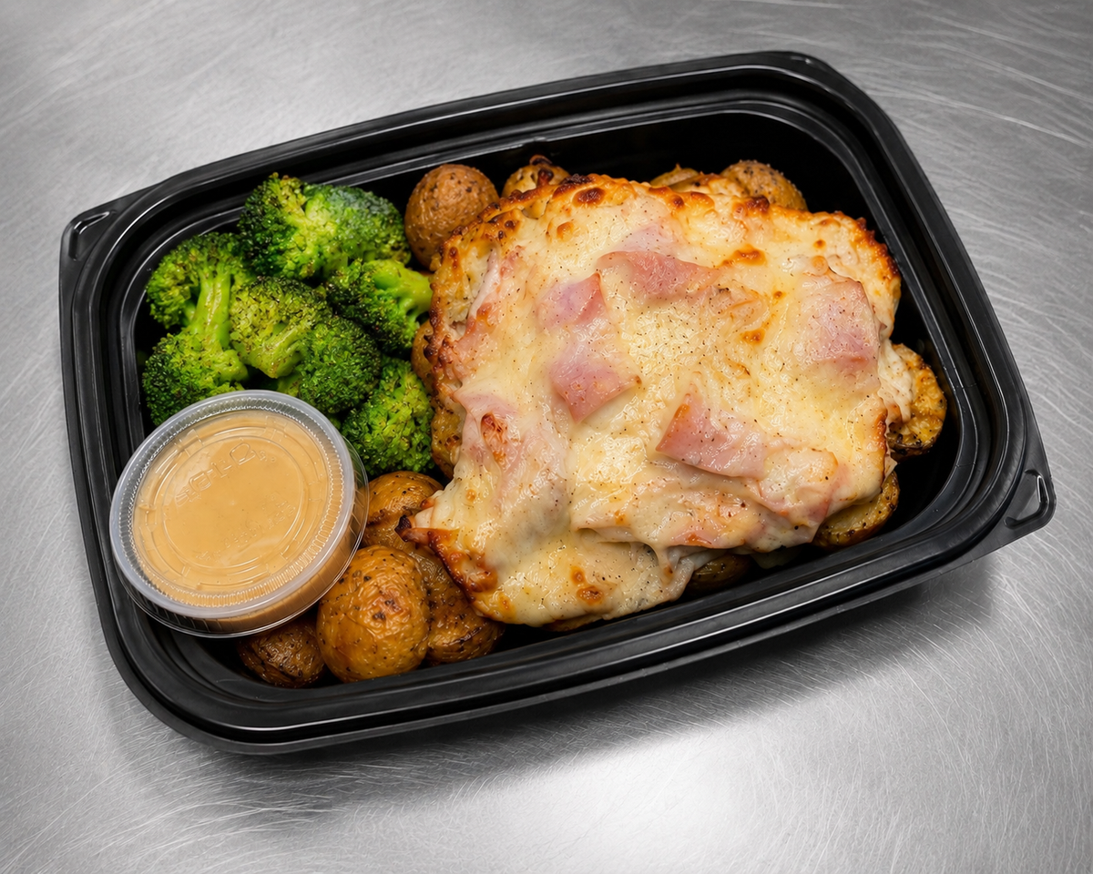 Chicken Cordon Bleu Bites