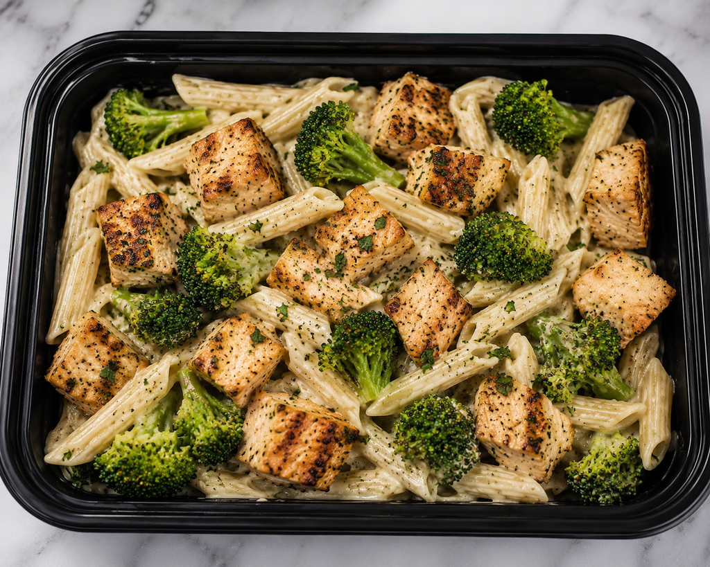 Chicken Alfredo Protein Pasta